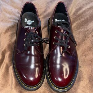 Dr. Martens Burgundy Loafers